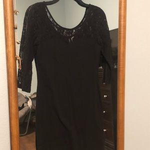 Black Divided Dress